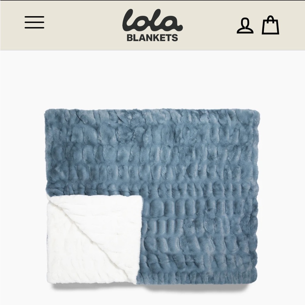 Lola Blanket- shoreline